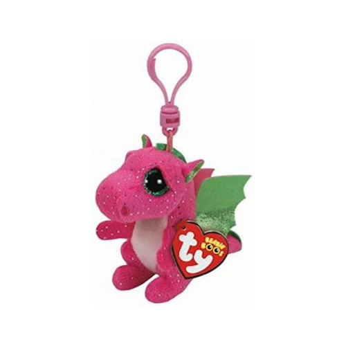 Ty Beanie Boos Pink Darla Dragon 4" Clip