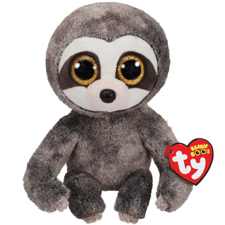 Ty - Dangler Two Toned Grey Sloth 16"