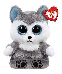Ty Scout The Husky Peek-A-Boo Phone Holder New With Tags!