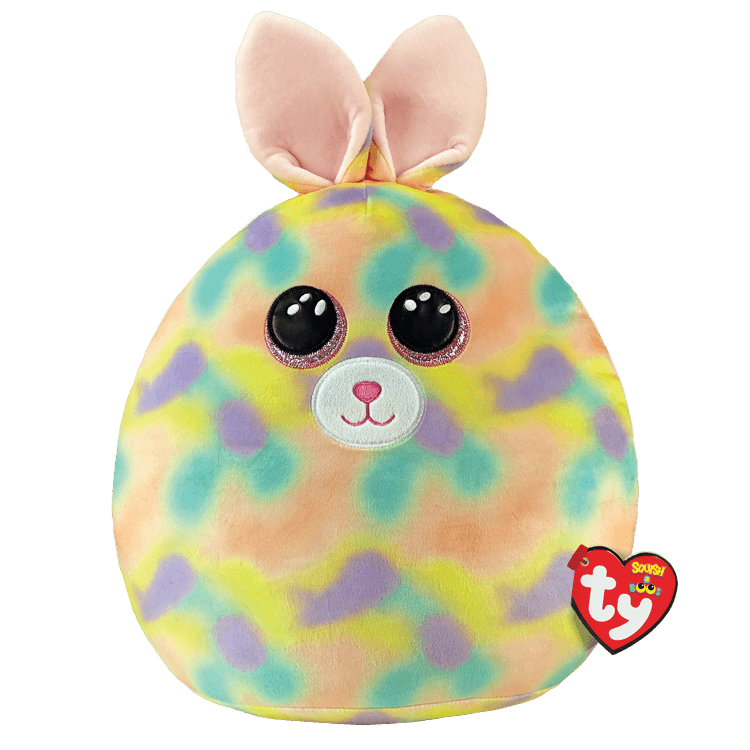Ty Squish A Boo - Furry Easter Pastel Bunny