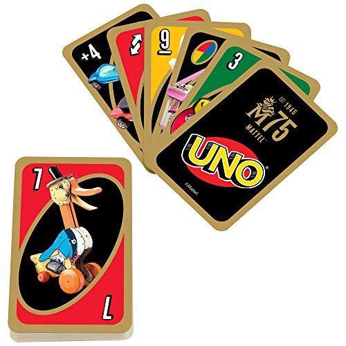 Uno Mattel 75th Anniversary Card