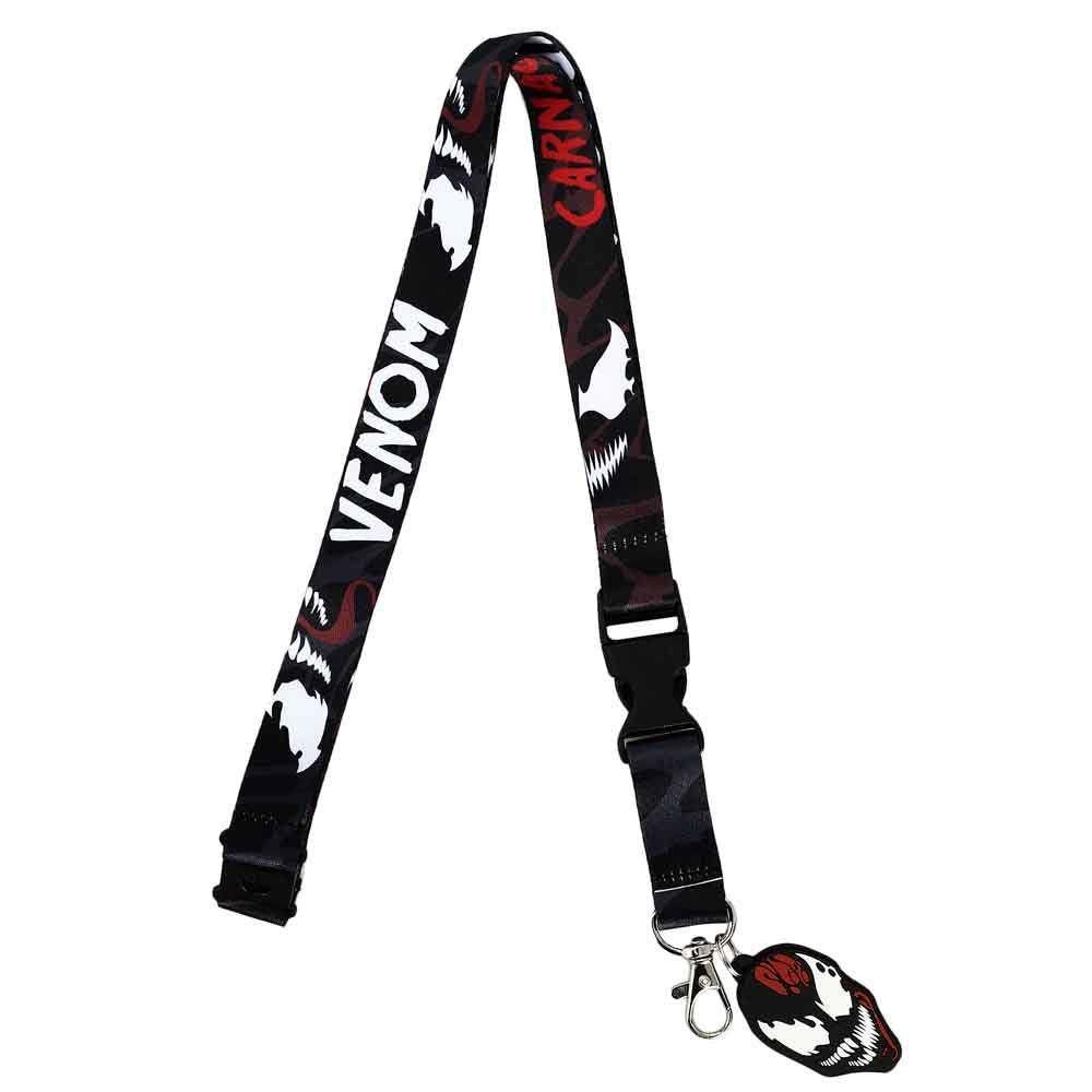 Venom and Carnage Split Face Lanyard
