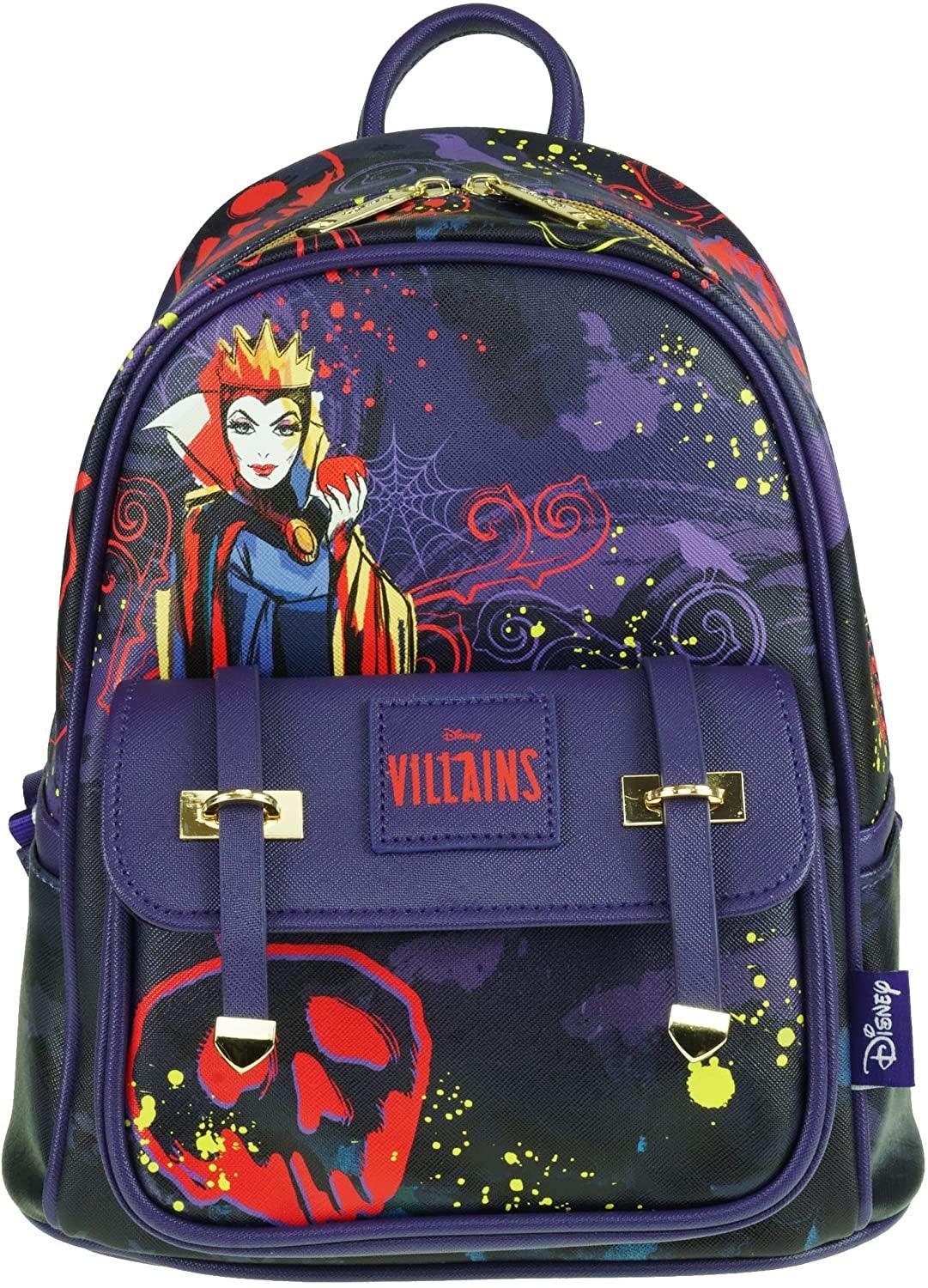 Villains - Evil Queen 11" Vegan Leather Mini Backpack