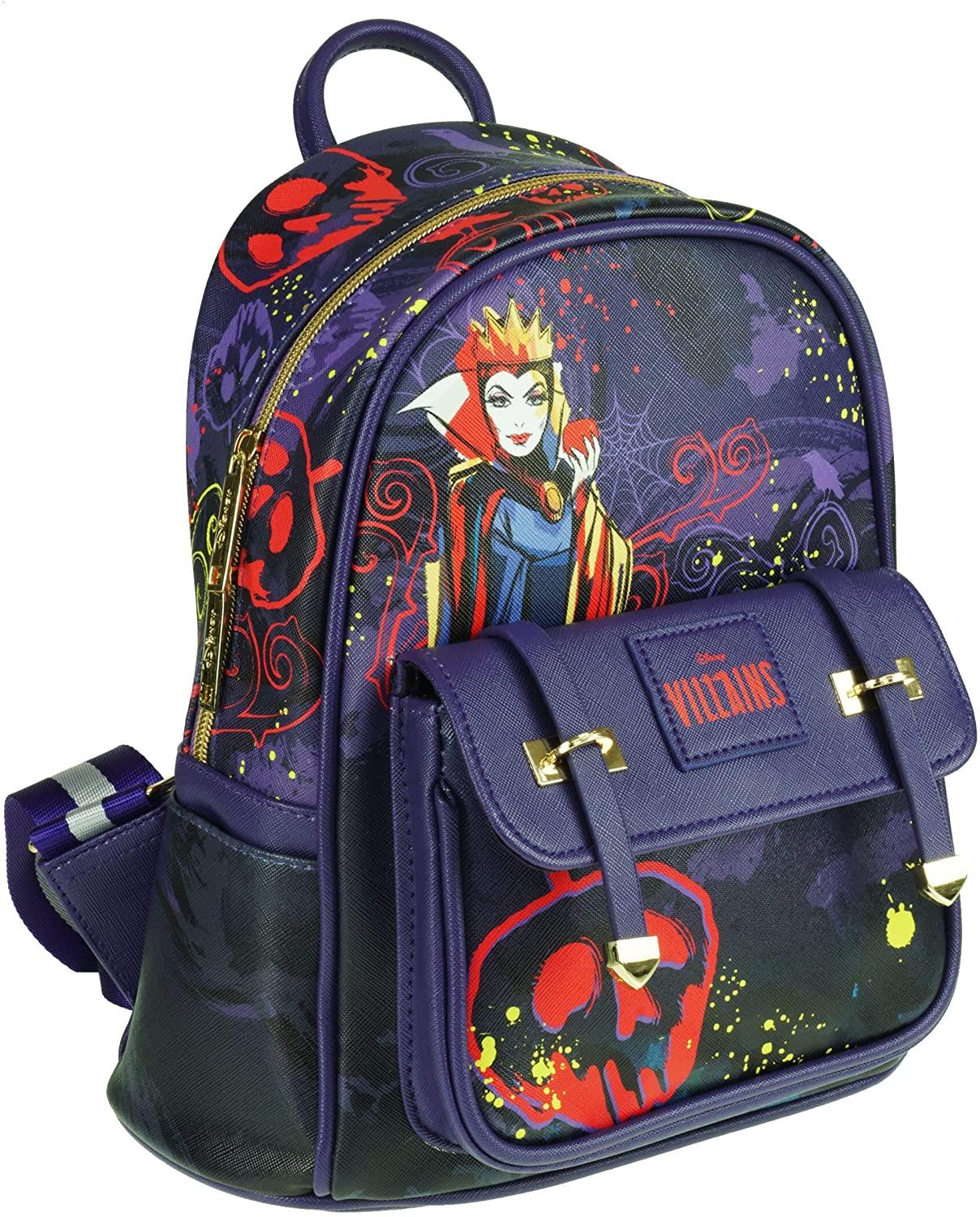 Villains - Evil Queen 11" Vegan Leather Mini Backpack