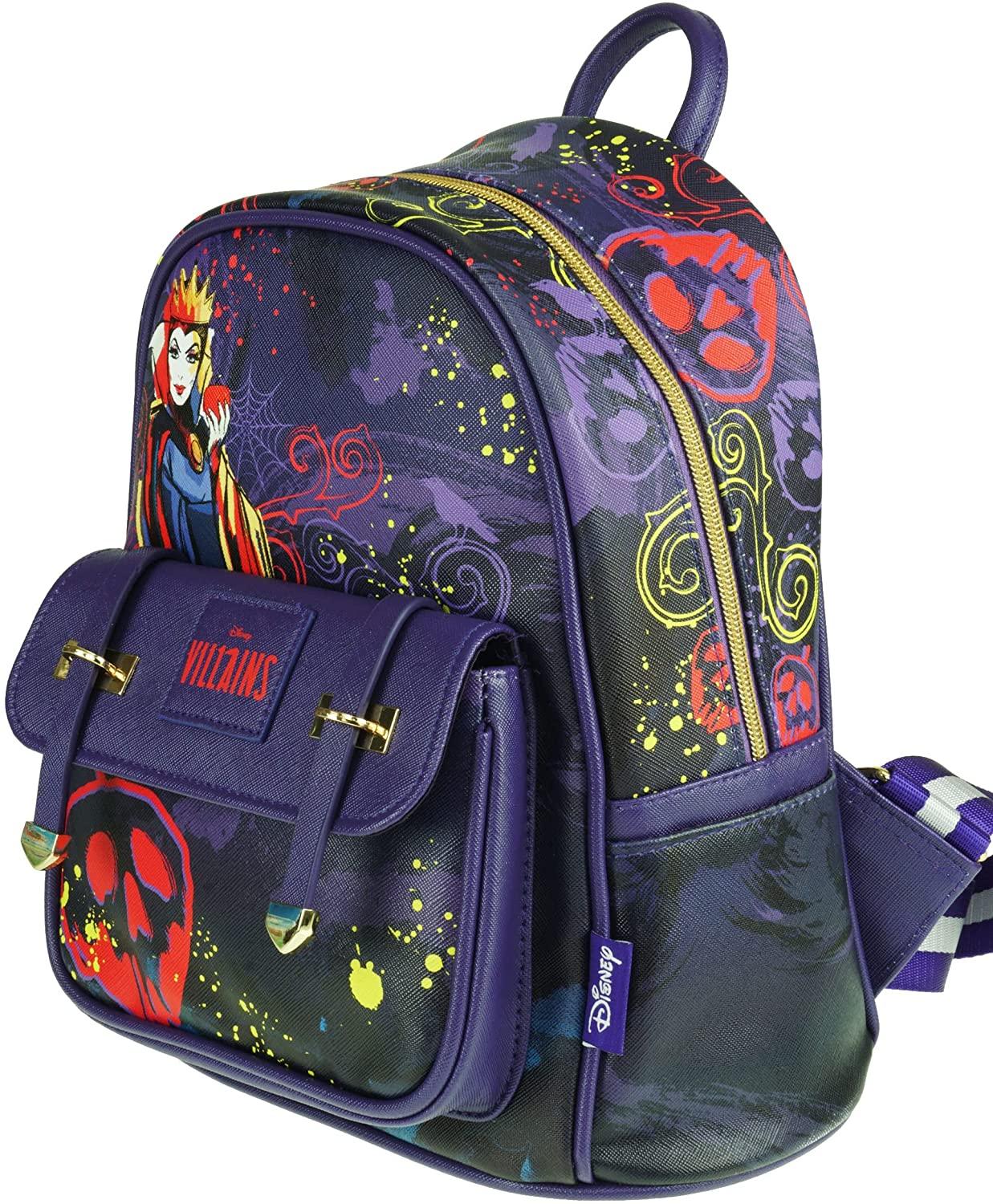 Villains - Evil Queen 11" Vegan Leather Mini Backpack