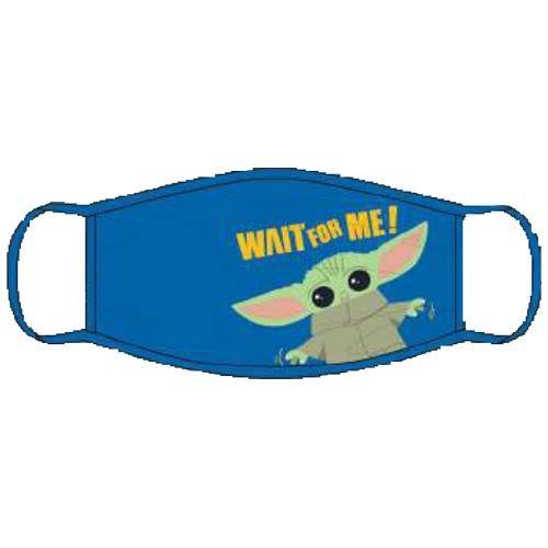Wait For The Child Gorgu Baby Yoda Youth Gathered Mask