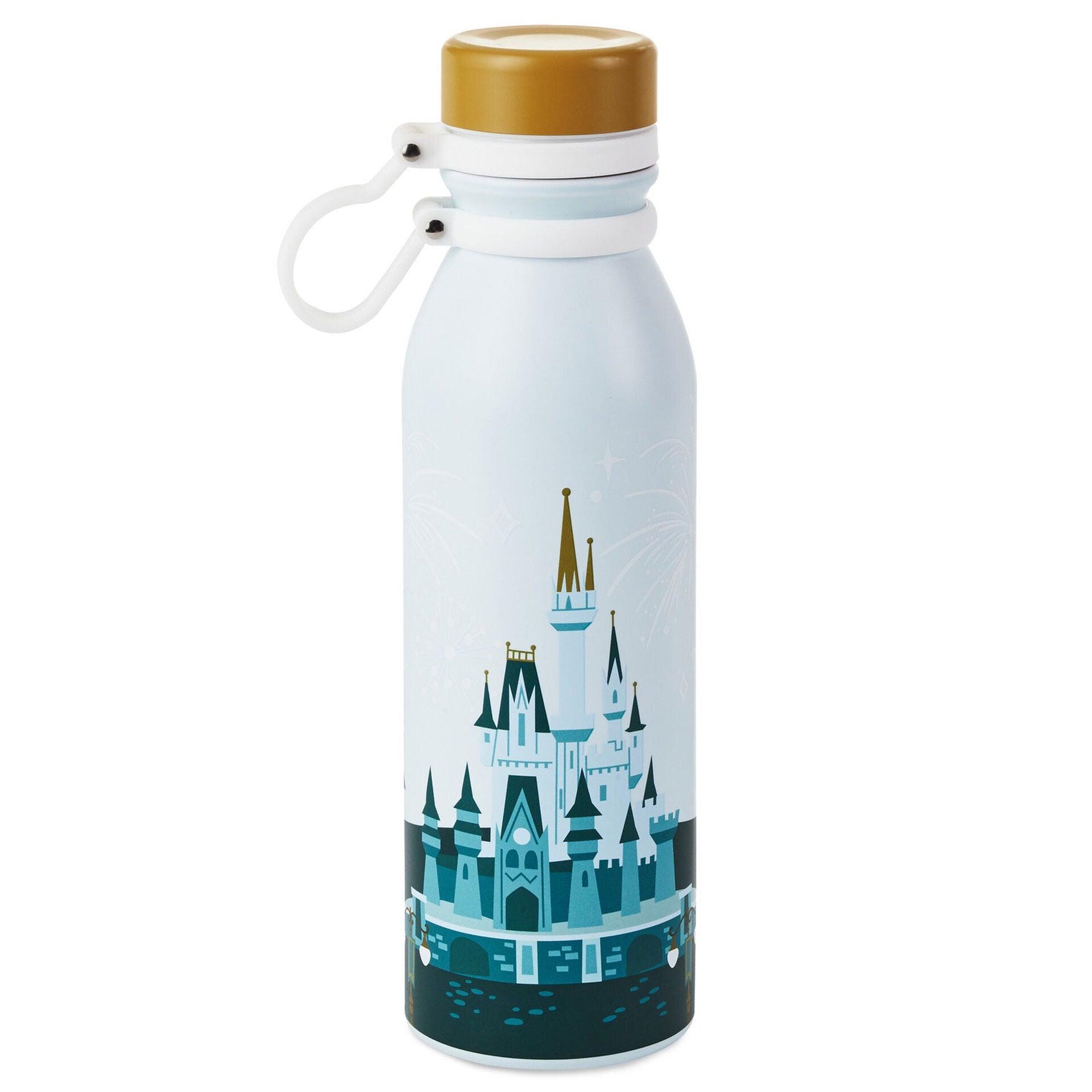 Walt Disney World 50th Anniversary Castle Fireworks Color-Changing Water Bottle, 27 oz.