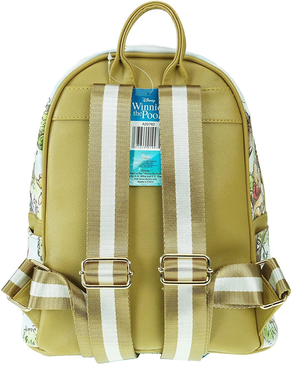 Winnie The Pooh 11" Vegan Leather Mini Backpack