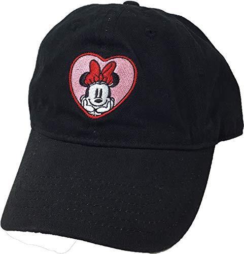 Women's Disney Minnie Mouse Heart Curved Dad Cap,
