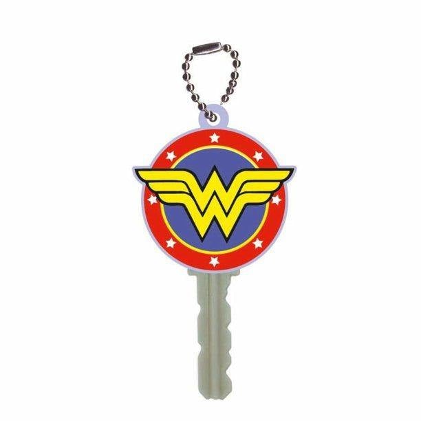 Wonder Woman Logo Soft Touch PVC Key Holder