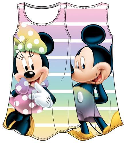 Youth Mickey Minnie Pastel Color Sublimated Dress