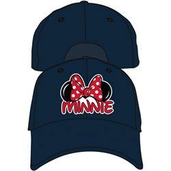 Youth Minnie Fan Baseball Hat Navy