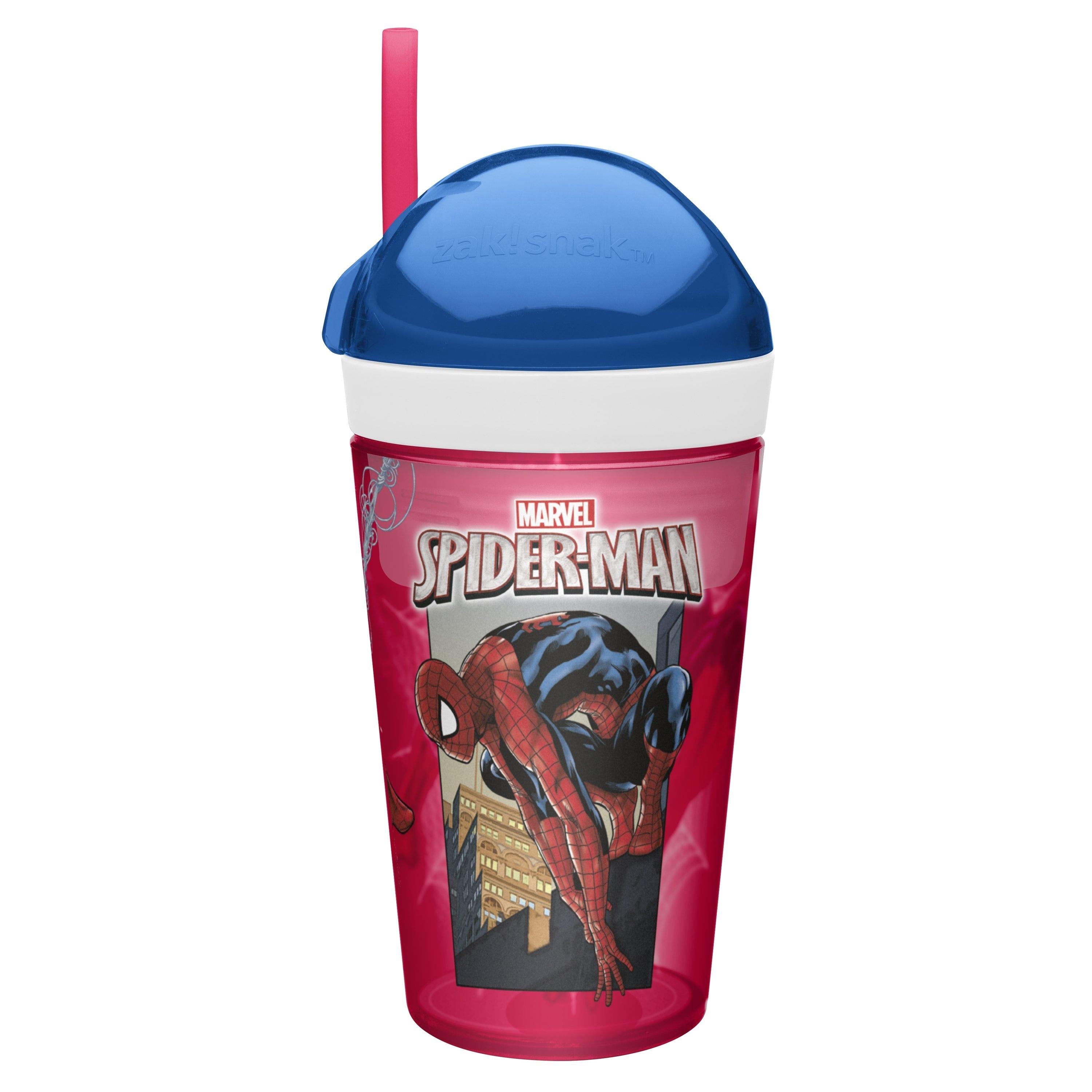 Zak!snak Spider-Man Snack & Drink Cups 10 oz.