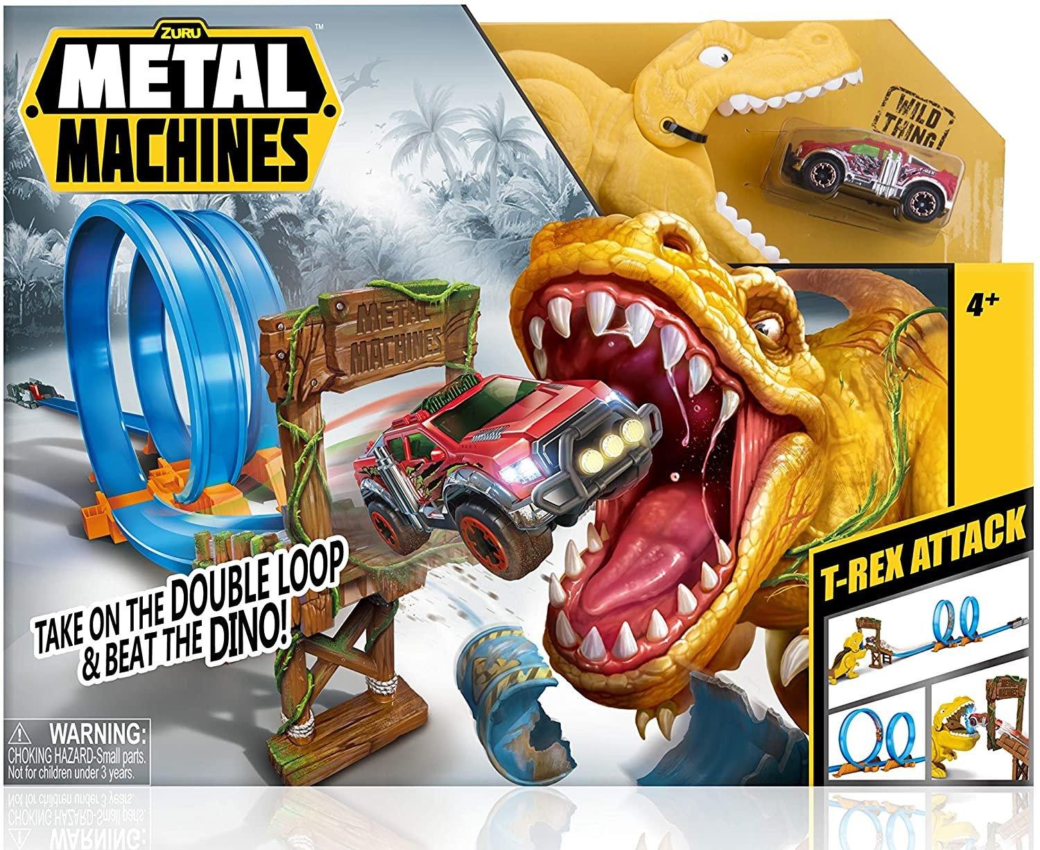 Zuru Metal Machines Playset T-rex Series 1